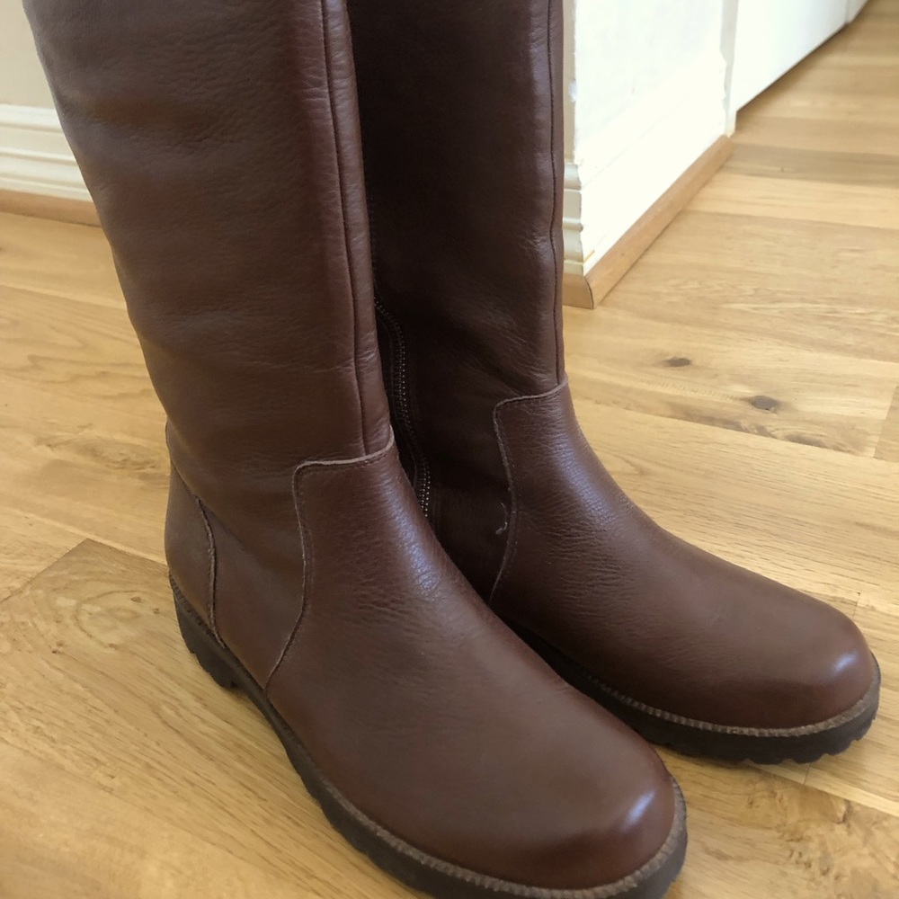 Women’s Gentle Souls by Kenneth Cole Warm-Me-Up leather boots